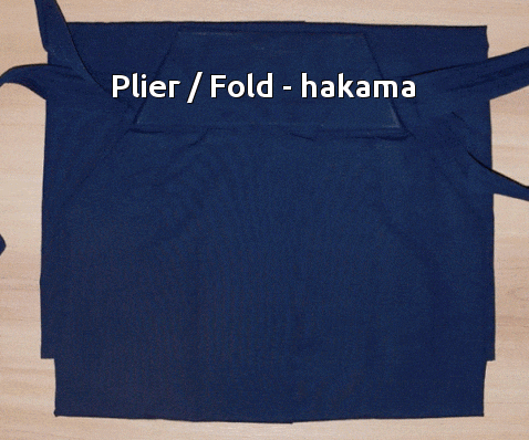 Comment plier le hakama