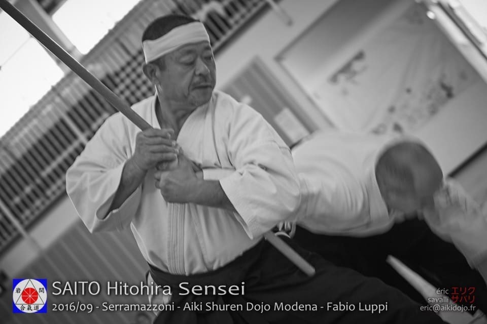 Seminar with SAITO Hitohira Sensei - Aiki Shuren Dojo Modena - Fabio Luppi